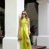 Cartagena Wrap Skirt - Matcha