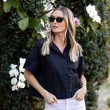 The Antibes Shirt - Coal
