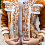 Fringe Jacket - Tobacco