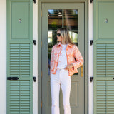 Dakota Jacket - Coral Tulum Stripe