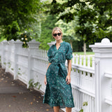 Cordelia Coatue Dress - Garden Papillon