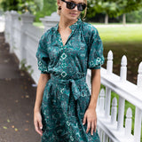 Cordelia Coatue Dress - Garden Papillon