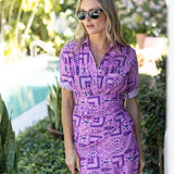 The JA Husband Shirt - Lilac Loon Patchwork