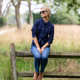 Falmouth Cardigan - Peacoat