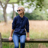 Falmouth Cardigan - Peacoat