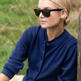 Falmouth Cardigan - Peacoat