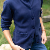 Falmouth Cardigan - Peacoat
