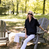 The Carolyn Shirt - Noir