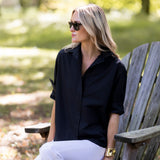 The Carolyn Shirt - Noir