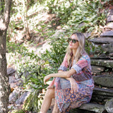 The JA Husband Shirt - Rose Kilim Patchwork
