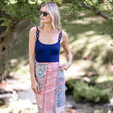 Rose Kilim Patchwork Pareo