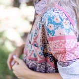 The JA Husband Shirt - Rose Kilim Patchwork