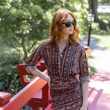 The JA Husband Shirt - Coco Privet Stripe