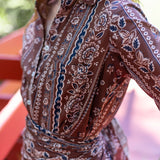 The JA Husband Shirt - Coco Privet Stripe