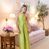 Camille Dress - Chartreuse