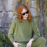 Falmouth Sweater - Moss