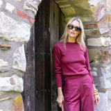 Bacall Sweater - Burgundy