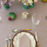 Coco Ticking Stripe Tablecloth (Round & Rectangular)