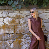 Ivy Pant Dupioni - Coco