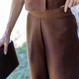 Ivy Pant Dupioni - Coco