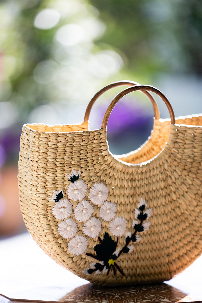 The Embroidered Bahia Bag