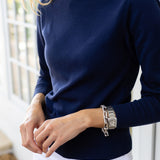 Bacall Sweater - Peacoat