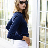 Bacall Sweater - Peacoat
