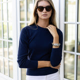 Bacall Sweater - Peacoat