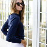 Bacall Sweater - Peacoat