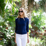 Bacall Sweater - Peacoat