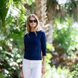 Bacall Sweater - Peacoat