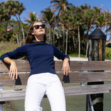 Bacall Sweater - Peacoat