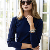 Bacall Sweater - Peacoat