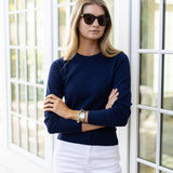 Bacall Sweater - Peacoat