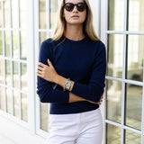 Bacall Sweater - Peacoat