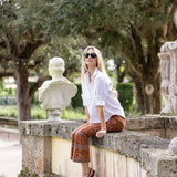 Bell Pant Twill - Coco Chamonix Fleur