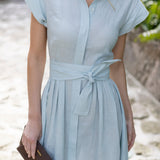 Betty Dress Linen - Gracie