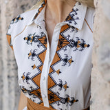 Cara Dress - Tobacco