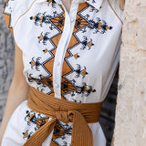 Cara Dress - Tobacco