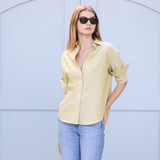 Carolyn Shirt Oxford - Peridot