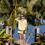 Carolyn Shirt Oxford - Peridot