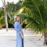 Chloe Caftan - Chambray