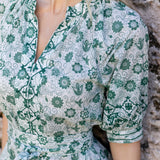 Cordelia Coatue Cambric - Verde Fleur