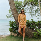 Mariah Tunic Dress - Mango Patchwork