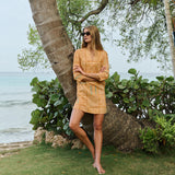 Mariah Tunic Dress - Mango Patchwork