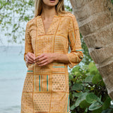 Mariah Tunic Dress - Mango Patchwork