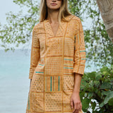 Mariah Tunic Dress - Mango Patchwork