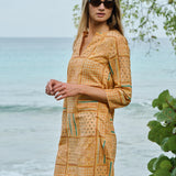 Mariah Tunic Dress - Mango Patchwork