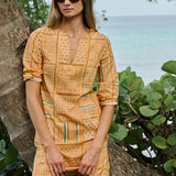 Mariah Tunic Dress - Mango Patchwork
