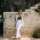 Halsey Linen Shirt - Blanc
